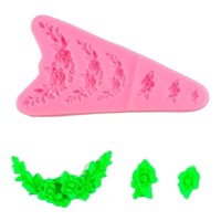 Genérico - Molde De Silicona Molde Vallas Molde Fondant 6 Cavidades