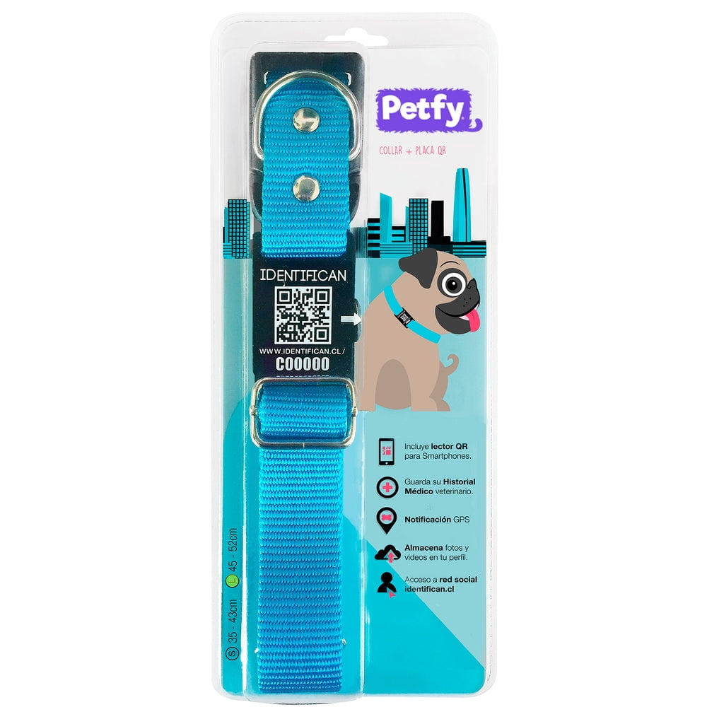 Petfy Collar Identifican Grande.