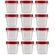 thumbnail image 1 of Contenedores de almacenamiento de alimentos Rubbermaid Easy Find Lids de 0,5 L, 1 of 2
