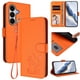 thumbnail image 2 of Funda de Gato tipo Libro para Samsung Galaxy A27 5G, Naranja, 2 of 6