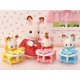 thumbnail image 5 of Set de cuidado de trillizos Calico Critters para 3+ con accesorios, 5 of 7