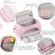 thumbnail image 2 of Estuche Para Lápices De Gran Capacidad, Gran Capacidad Para Guardar Rotuladores, Bolsa De Papelería Simple, Organizador De Oficina, Para Adolescentes, Niñas, Adultos Y Estudiantes (rosado), 2 of 6