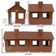 thumbnail image 2 of Edificio de juguete BMC Toys 27 cm Cabaña marrón para soldados, 2 of 6
