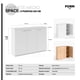 thumbnail image 3 of Gabinete Oficina Medio Space 3 puertas 120 Blanco, 3 of 3