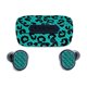 thumbnail image 1 of Fibra de carbono Skin MightySkins para Skullcandy Sesh Teal Leopard, 1 of 3