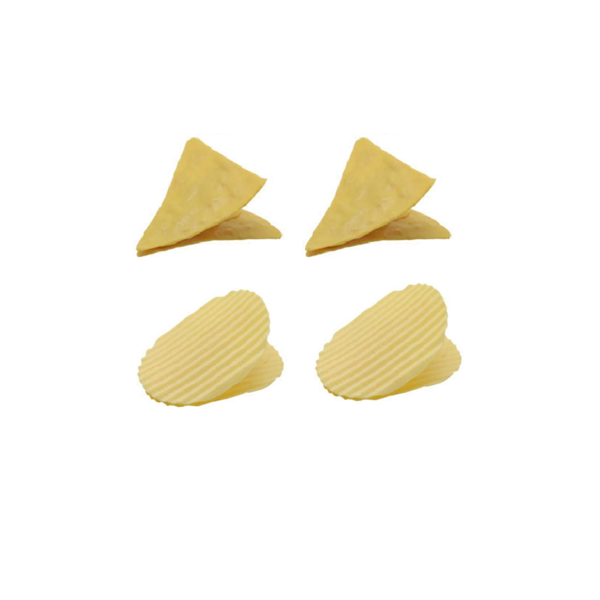 Clips Nachos 4 Piezas Pp Amarillo