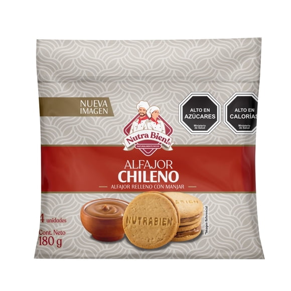 Alfajor Chileno Dulce De Leche, 180 g