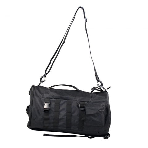 Magideal - Bolsa De Aparejos De Pesca Bolsa De Almacenamiento Mochila De Escalada Para Acampar Bolsa De Caña De Pescar Multipropósito Bolsa De Pesca Para Caminar Negro