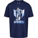 thumbnail image 3 of Camiseta Messi para niño, corte slim fit, estampado gráfico, algodón, azul oscuro, 3 of 4