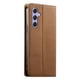 thumbnail image 2 of Funda tipo cartera con bloqueo RFID para Samsung Galaxy A55 cubierta magnética de cuero con tapa y soporte Marrón, 2 of 6