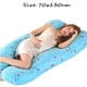 thumbnail image 5 of Almohada para embarazadas, almohada en forma de U desmontable y lavable, cojín grande, almohada de cintura, 5 of 5
