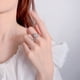 thumbnail image 4 of Anillos de Compromiso de Moissanita para Mujer 1 Uds Color D Claridad VVS1 Anillos de Diamante Anillos de Boda de Moissanita de Plata Esterlina S925 con Certificado, 4 of 8
