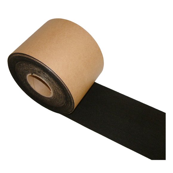 Cinta de fieltro negra 15 cm × 23 m – J.V. Converting