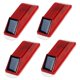 thumbnail image 1 of Luz Estroboscópica Solar Aolyty Pack de 4 Rojo para Seguridad, 1 of 7