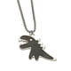 thumbnail image 4 of Moda Dinosaurio Collares Collares Pareja Cadena Joyería Para Hombres Mujeres Negro, 4 of 5