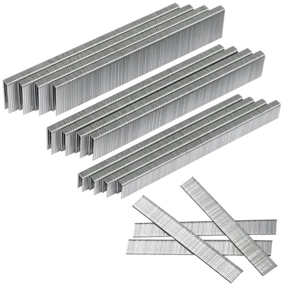 Grapas SITLDY calibre 18 de 0,6 cm (1/4 pulg.) surtidas, 1600 unidades