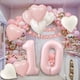 thumbnail image 5 of Globos Florisland número 100 rosa bebé, 5 of 6