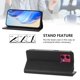thumbnail image 3 of Funda Billetera con Soporte para Motorola Moto G84 5G Bloqueo RFID Plegable Negro, 3 of 6
