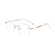 thumbnail image 2 of Gafas Sin Montura Casual Gafas De Moda Para Fiesta Cumplea?os Vacaciones Oro Rosa, 2 of 5