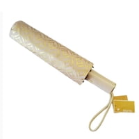 Paraguas Michael Kors Botón Plegable Dorado Pálido Multi 35F4Gtfn1M-Pl Gl