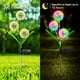 thumbnail image 5 of 1pc/2pcs 36 LED Solar Outdoor Lights, IP65 Waterproof 3-in-1 Garden Flowers Decorative Lights With 2 Modes For Garden, Yard, Patio, Pathway, 5 of 5