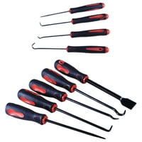 Magideal - Kit De Ganchos De Selección De Sello De Anillo Redondo Automático Universal, Multifuncional Para Motocicleta, Mango Ergonómico Profesional Con Paleta