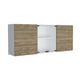 thumbnail image 1 of Mueble Superior De Cocina 6 Puertas 150x60x31,5 Cm Café Y Blanco, 1 of 3