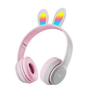 Click Ventas - Audifonos Inalambricos Orejas De Conejo Bluetooth Rosa