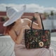 thumbnail image 2 of Bolso de hombro Signare Tapestry Morning Garden Design negro, 2 of 6