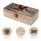 thumbnail image 3 of Titanic Caja Organizadora de Madera Rústica - Caja Decorativa Multifuncional para Escritorio, Hogar, Oficina, Joyas y Manualidades, 3 of 6