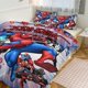 thumbnail image 1 of Spiderman Print Bedding Set Pattern Duvet Cove Set 3 Pieces 1 Quilt Cover And 2 Pillowcases for Women Men Teens, 1 of 5