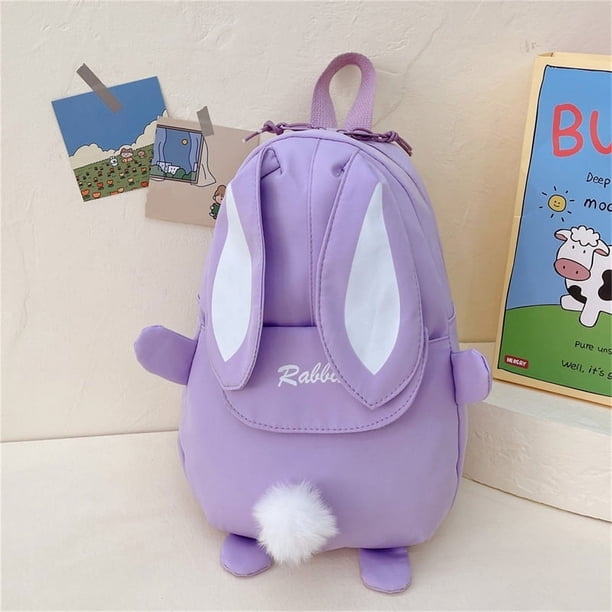 New Fashion Children School Bags Bunny Portable Backpacks Kids Travel Rucksacks Cute Boys Girls School Book Backpack Schoolbags