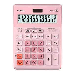 Casio - Calculadora Gr-12C-Pk Escritorio