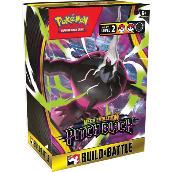CARTAS POKEMON BUILD AND BATTLE PITCH BLACK INGLES