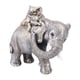 thumbnail image 1 of Estatuilla De Estatua De Madre E Hijo De Elefante, 17x11x15,5 Cm, Pieza Decorativa Para El Hogar, Color Gris, 1 of 5