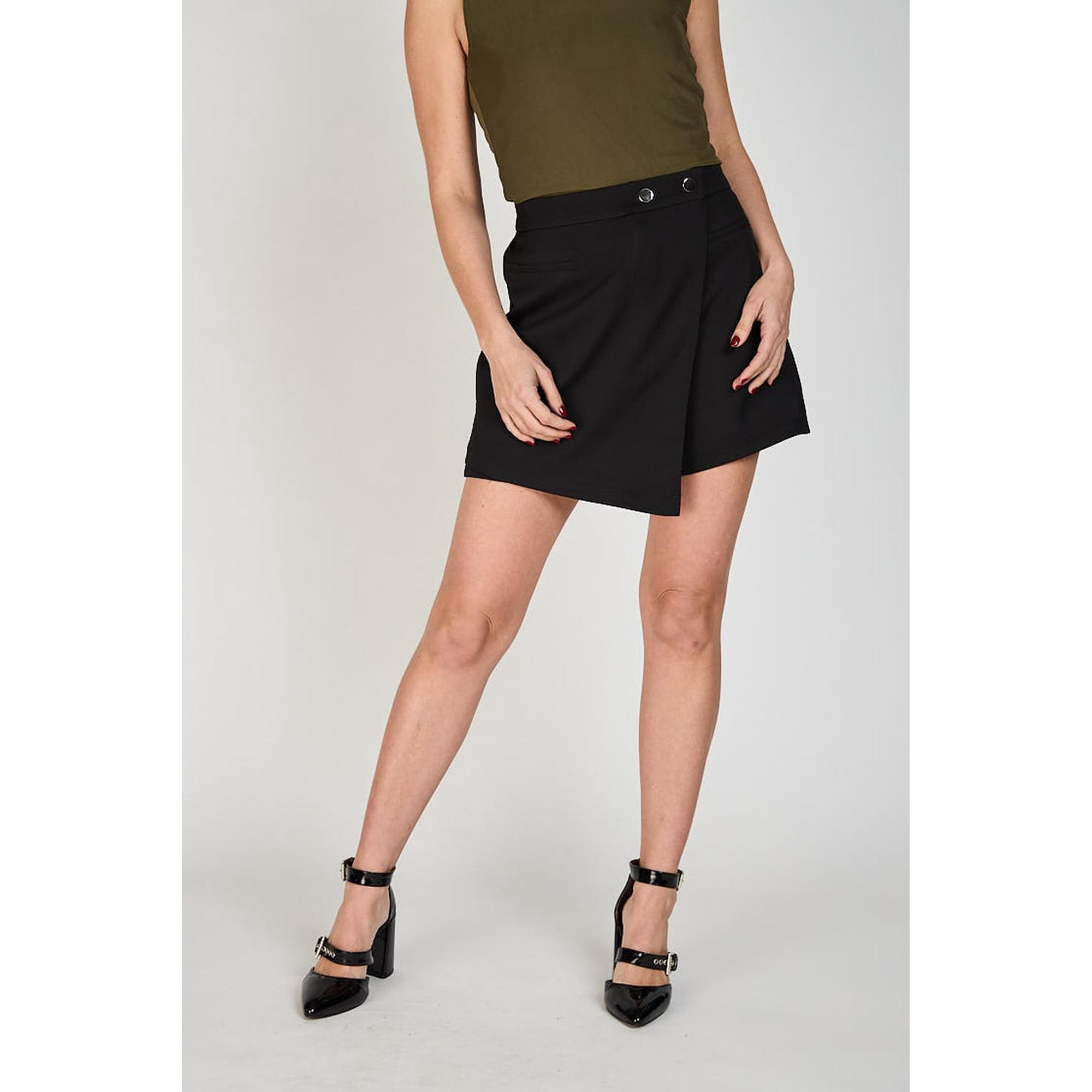 Falda Short Maia Eclipse Negro S