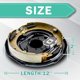 thumbnail image 2 of Freno de remolque JADODE 30 cm × 5 cm 7 000 lb (par), 2 of 8