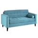 thumbnail image 2 of Sofa Retro 3C Felpa 00 Turquesa, 2 of 6