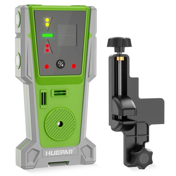 Receptor láser Huepar LR-8RG para niveles de haz verde y rojo