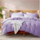 thumbnail image 1 of Juego de fundas de edredón Nestl Twin Soft, doble cepillado, color lavanda, 1 of 9