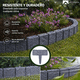 thumbnail image 4 of Borde Cerca Jardín Valla Estacas Diseño Piedra Adoquín 20 Pz, 4 of 5