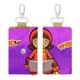 thumbnail image 1 of Chica Palabra Toalla Con Diseño Único Regalo Ideal Para Fans Perfecta Para Uso Diario Fitness Yoga Boxeo Y Bronceado Medidas 35x73 Cm, 1 of 6