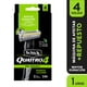 thumbnail image 1 of Máquina de Afeitar Quattro Sensitive + 1 Repuesto, 1 un, 1 of 2