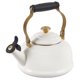 thumbnail image 3 of Tetera Le Creuset 1,7 L Blanco/Oro con Silbato, 3 of 3