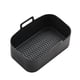 thumbnail image 1 of Bandeja rectangular de silicona para freidora de aire, almohadilla grande de silicona para freidora de aire, freidora de aire de silicona, 1 of 5