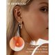 thumbnail image 2 of M MOOHAM Aros colgantes para mujer, hipoalergénicos, 2 of 3