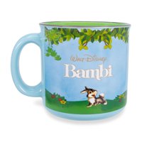 Taza Camper Disney Bambi Meadow Scene De Cerámica, 600 Ml, Sin Bpa