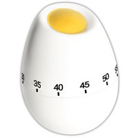 Gen - Timer Forma De Huevo Con Yema Cocina Reloj Temporizador A Cuerda