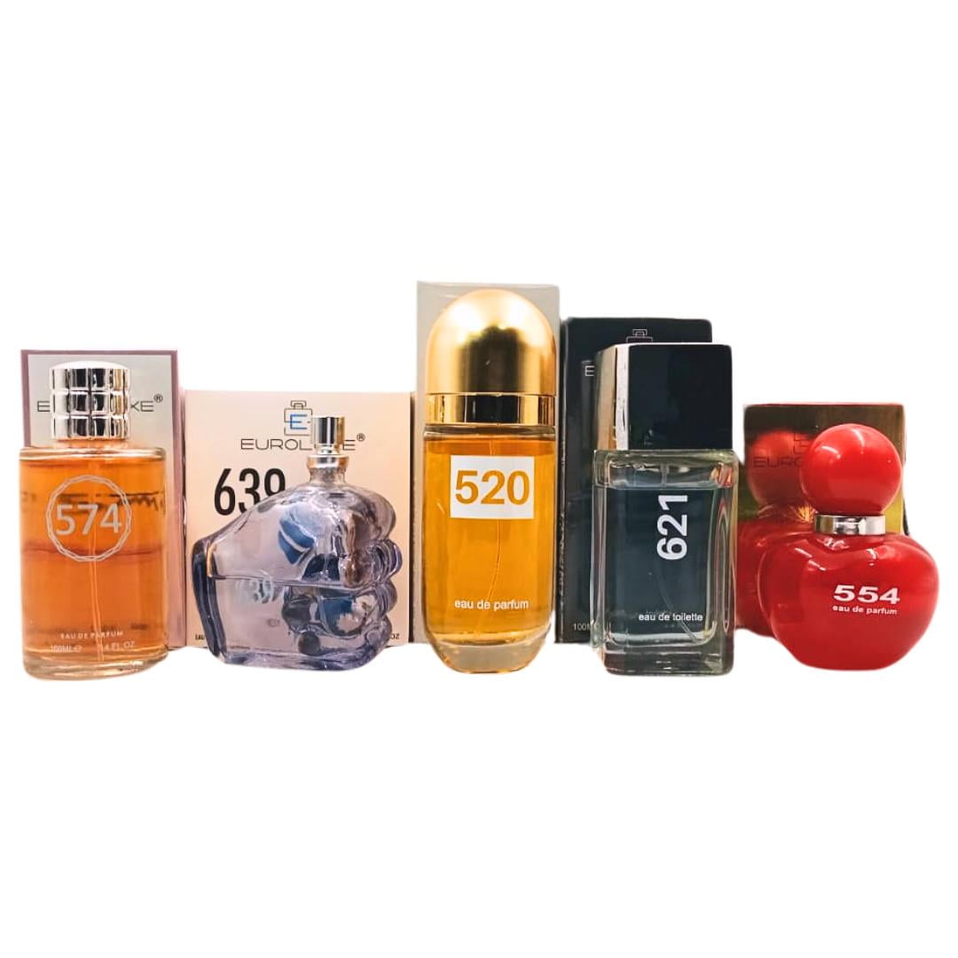 Pack De Perfumes 5x4 100ml Surtido Euroluxe