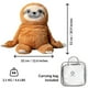 thumbnail image 2 of Peluche pesado ODOXIA Sloth de 2,27 kg con bolsa de transporte, 2 of 3
